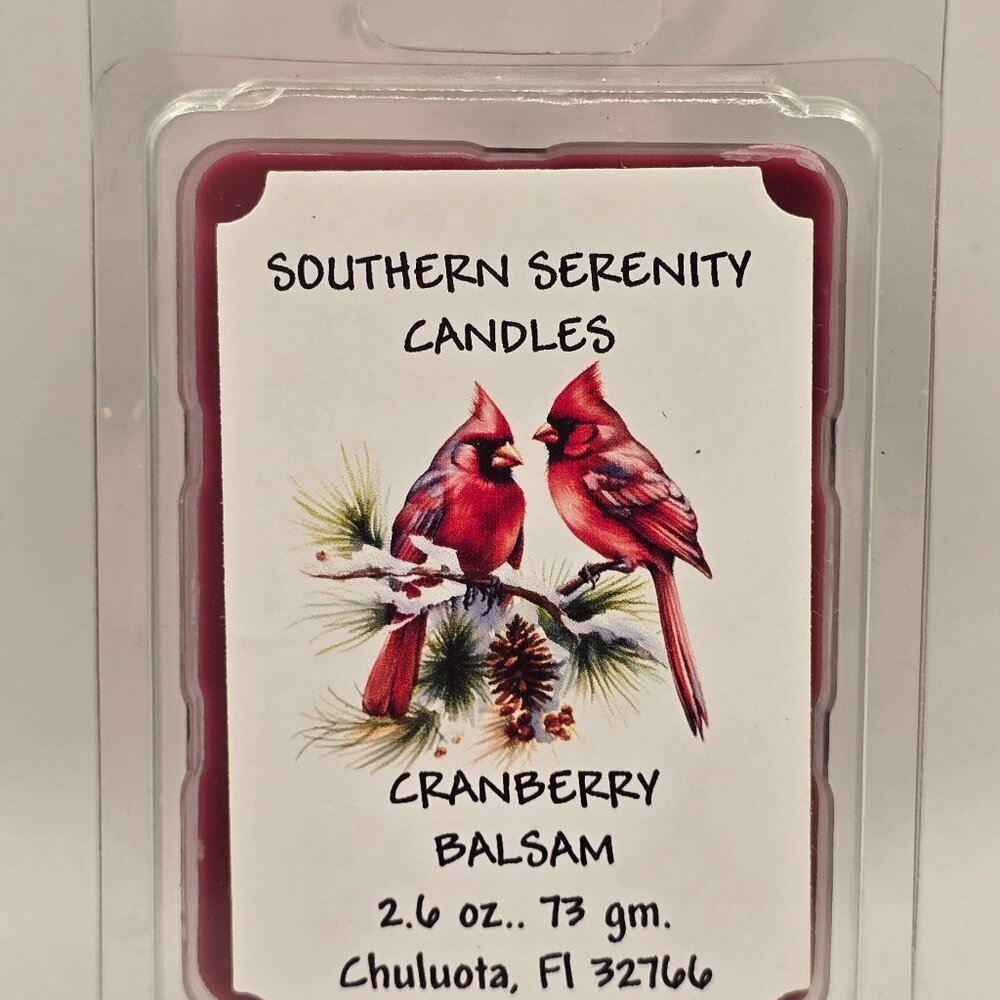 Cranberry Balsam Soy Wax Melts FREE SHIPPING!!!
